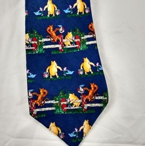 Winnie the Pooh silk tie